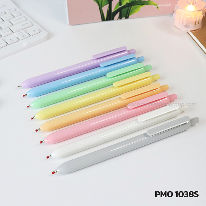 ปากกาลูกลื่นหมึกน้ำมัน PMO 1038S