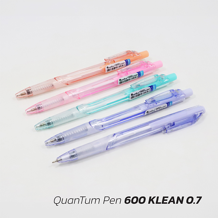 ปากกาลูกลื่น Quantum 600 Klean 0.7